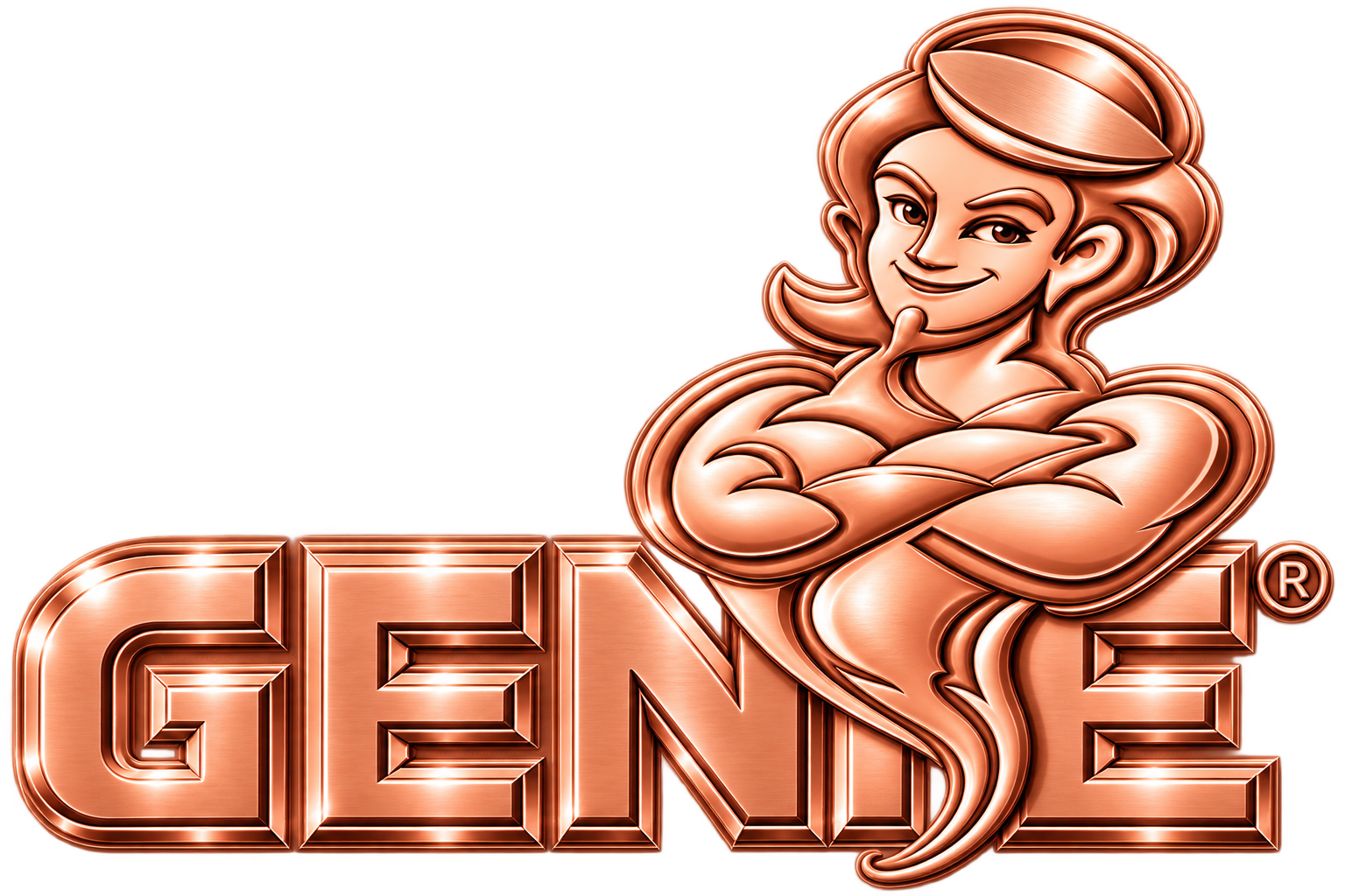 Genie garage door opener brand logo